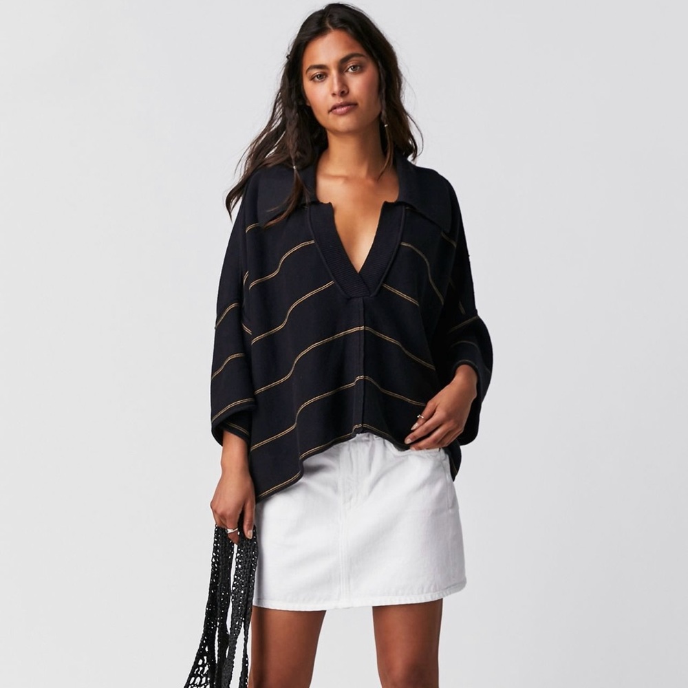 Free People Polo Sweater